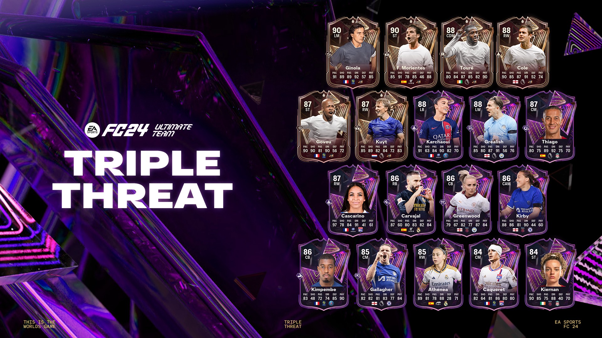 FC 24 Triple Threat guide with new cards for Toure, Grealish and