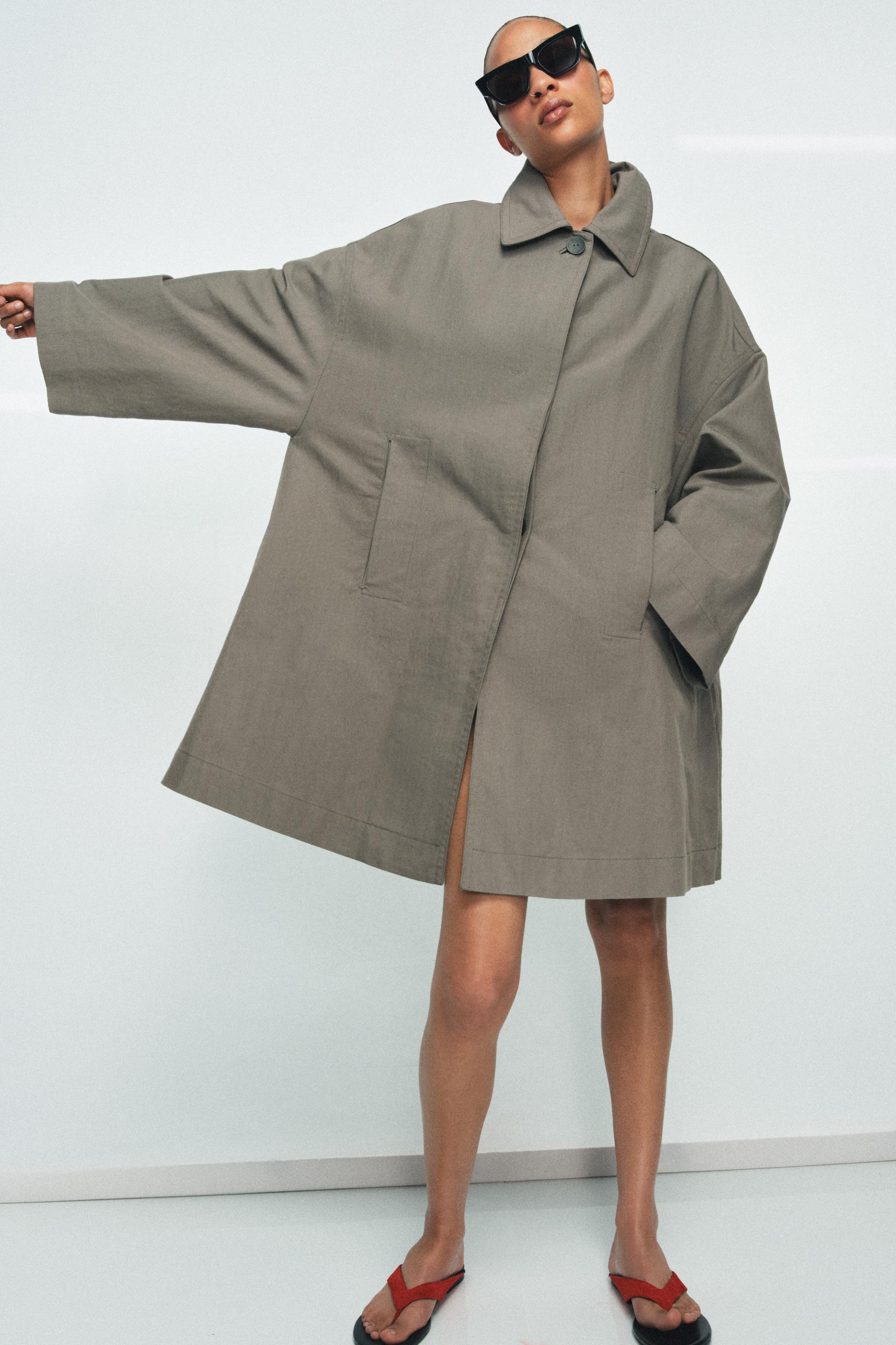 Zw Collection Oversized Trench