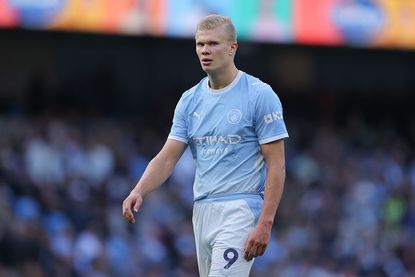 Erling Braut Haaland of Manchester City during the Premier League 2026/27 match 