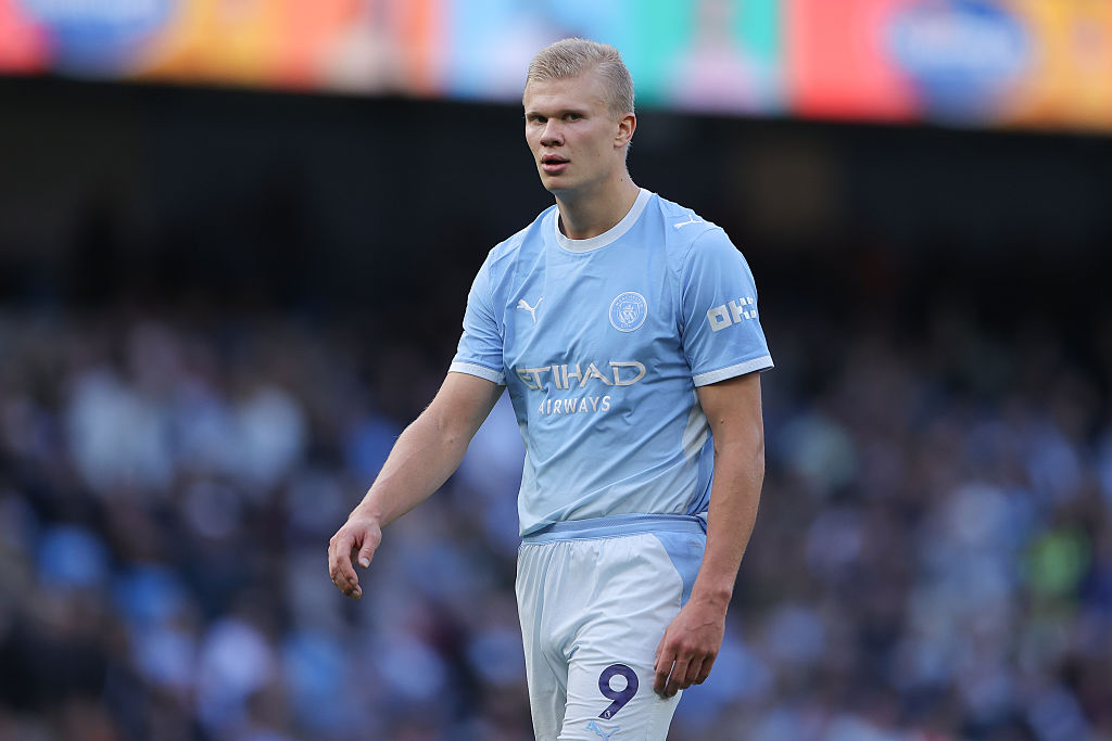 Erling Haaland of Manchester City 