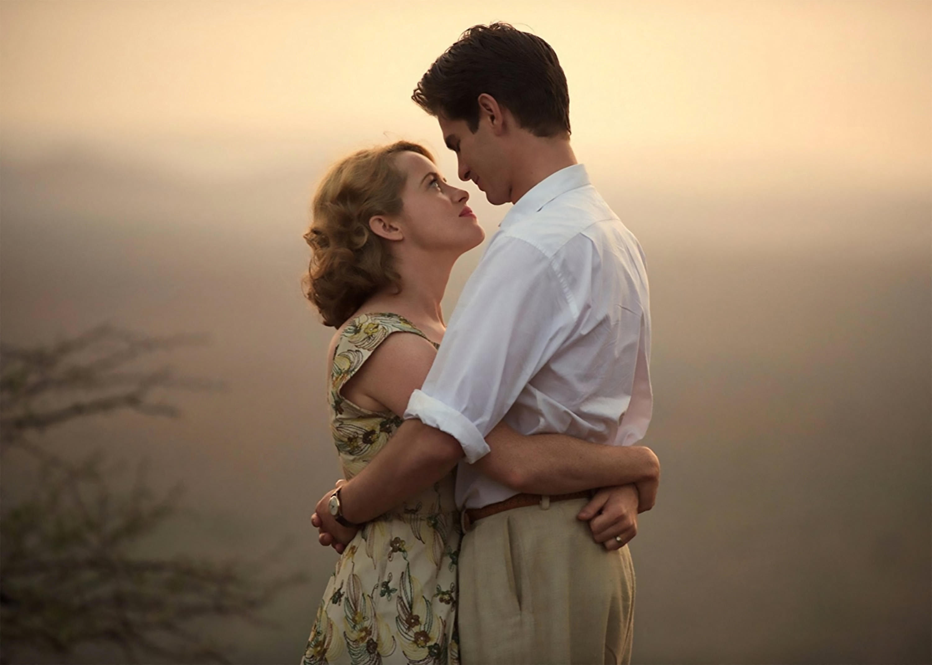 Claire Foy and Andrew Garfield