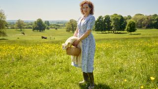 Katherine Parkinson as Lizzie Vereker in Rivals