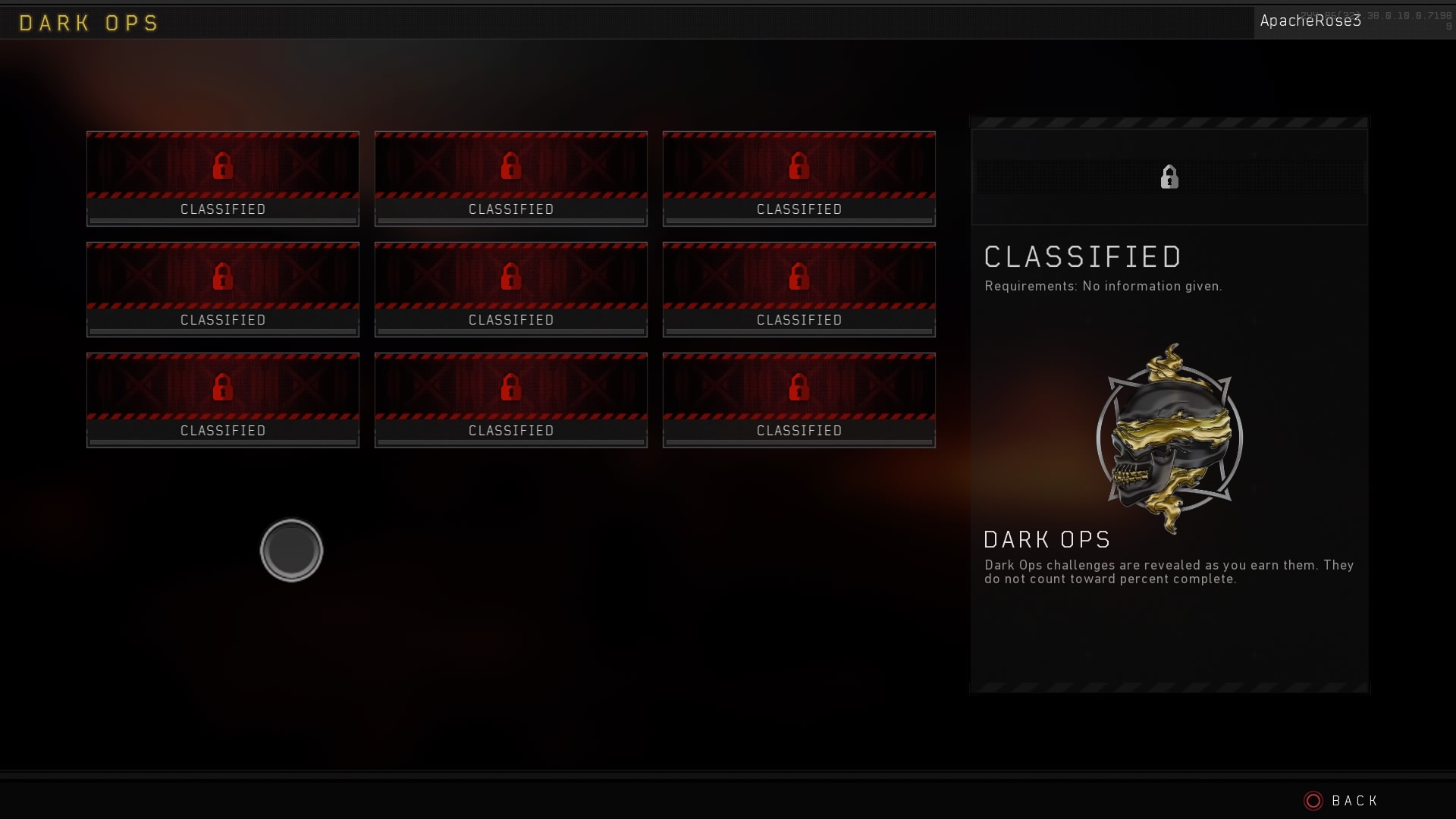 Black Ops 4 Dark Ops Challenges black out