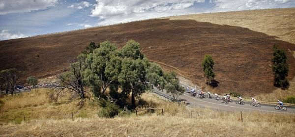 The beautiful landscape of stage 3 to Stirling.
