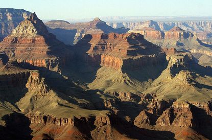 The Grand Canyon, as seen from the South Rim.