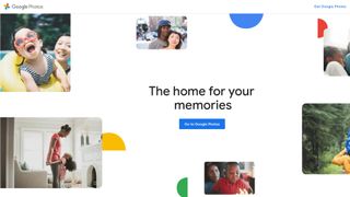 Google Photos' homepage