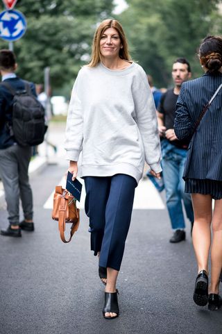 Milan fashion week, Street style