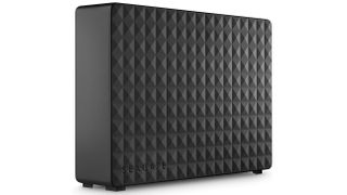 Product shot of the Seagate Expansion Desktop external hard drives