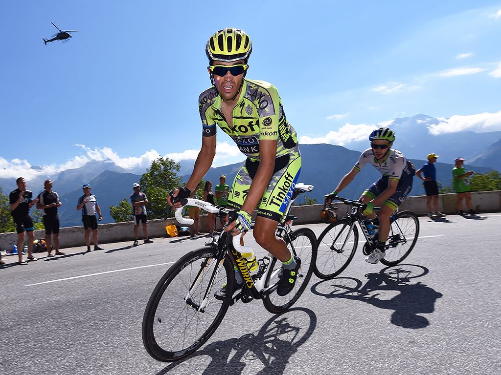 Contador finished 5th in the 2015 Tour de France