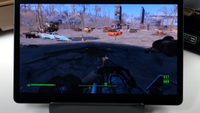 ETA PRIME running his GOG copy of Fallout 4: GOTY Edition on his Samsung Galaxy Tab S9 (also tested on Android handhelds).