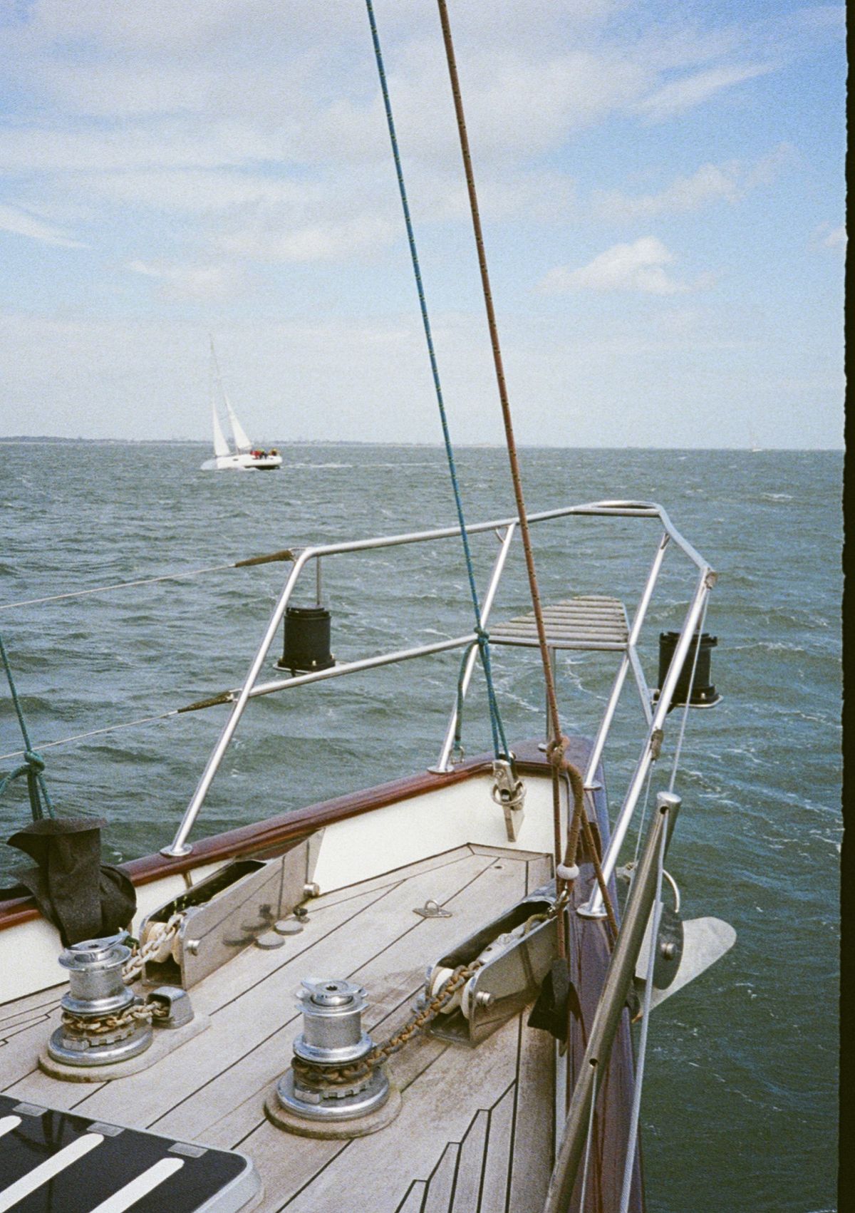 Pentax 17 films scans of sailing and yacht details
