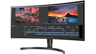 Best computer monitors for music production: LG 34WN80C-B