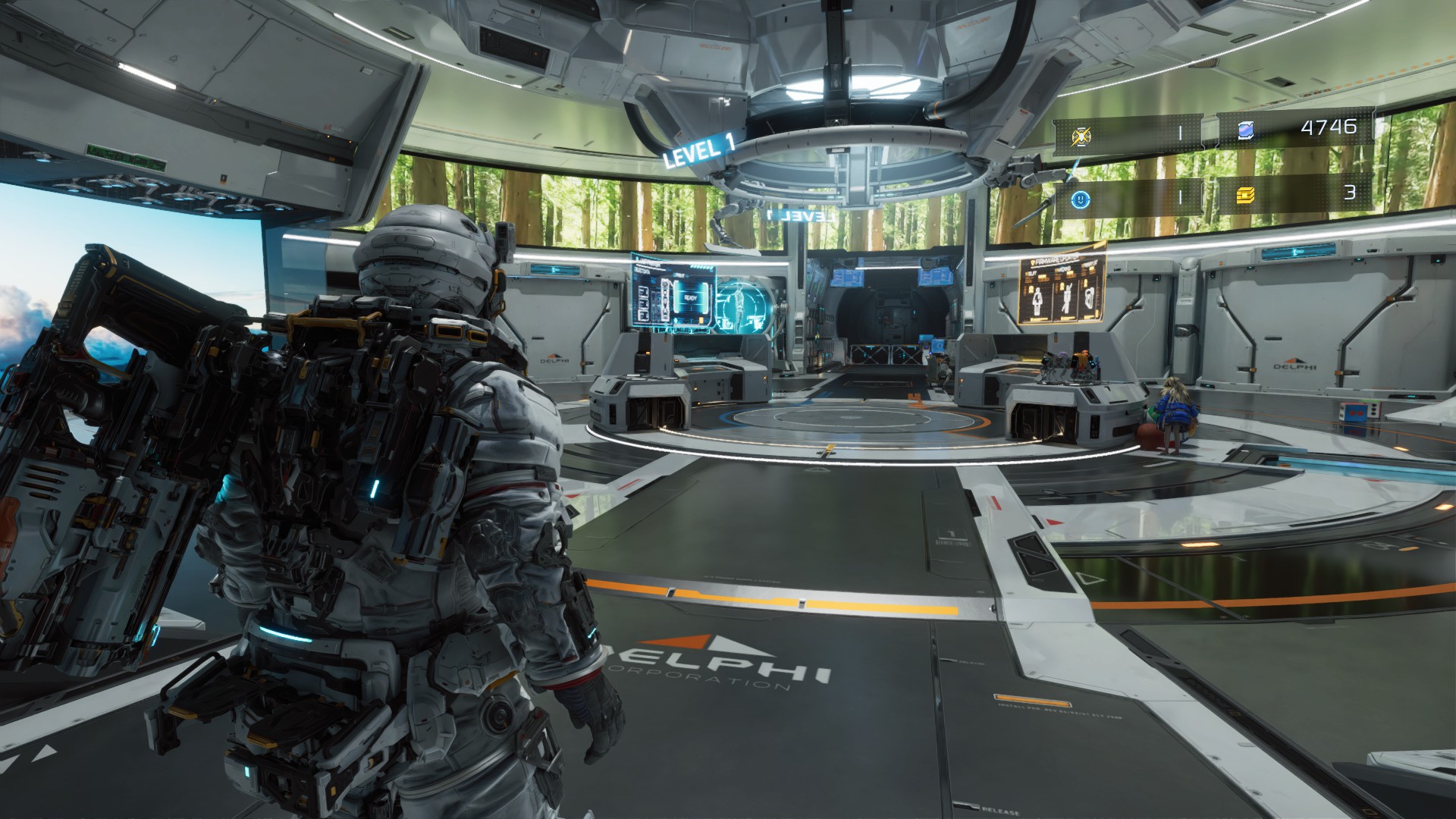 Pragmata path traced image quality example