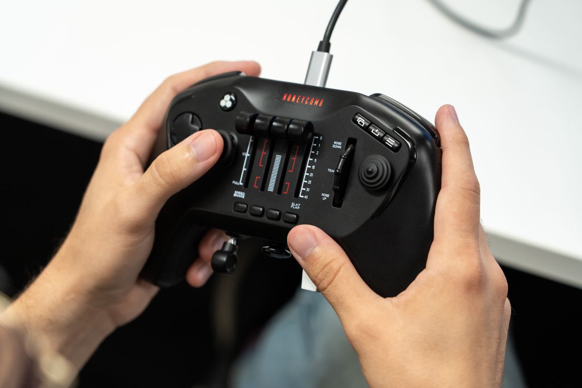This new flight stick feels like a joypad — and that’s good | Windows ...
