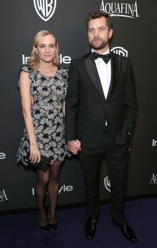 Diane Kruger & Joshua Jackson at The Golden Globes After Party 2015