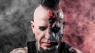 Mudvayne’s Chad Gray posing for a photograph in 2026