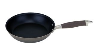 Anolon Advanced+ Umber skillet on white background