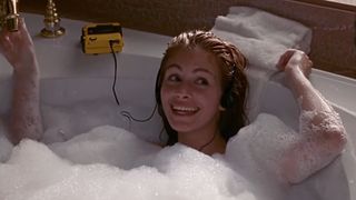Julia Roberts dazzles in a bathtub in Pretty Woman