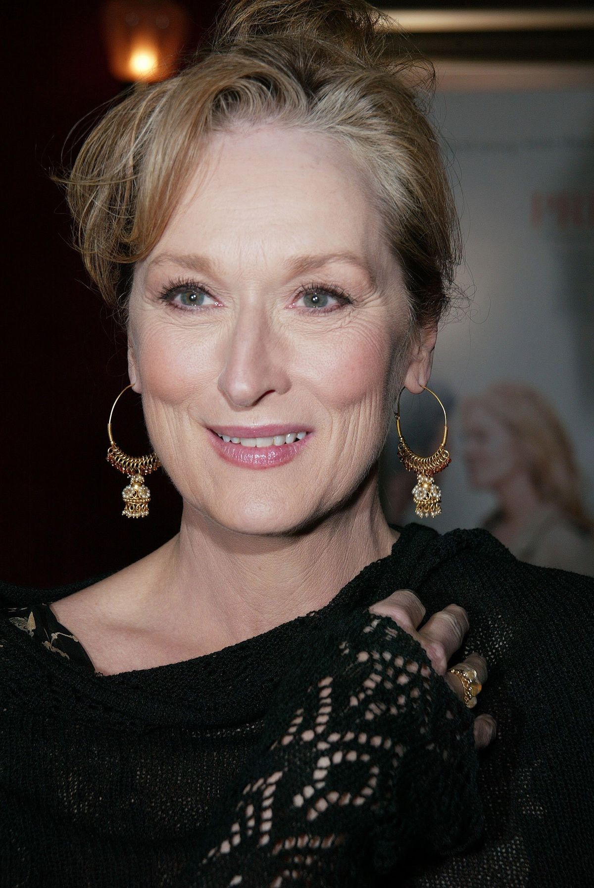Meryl Streep during the Universal premiere for Prime