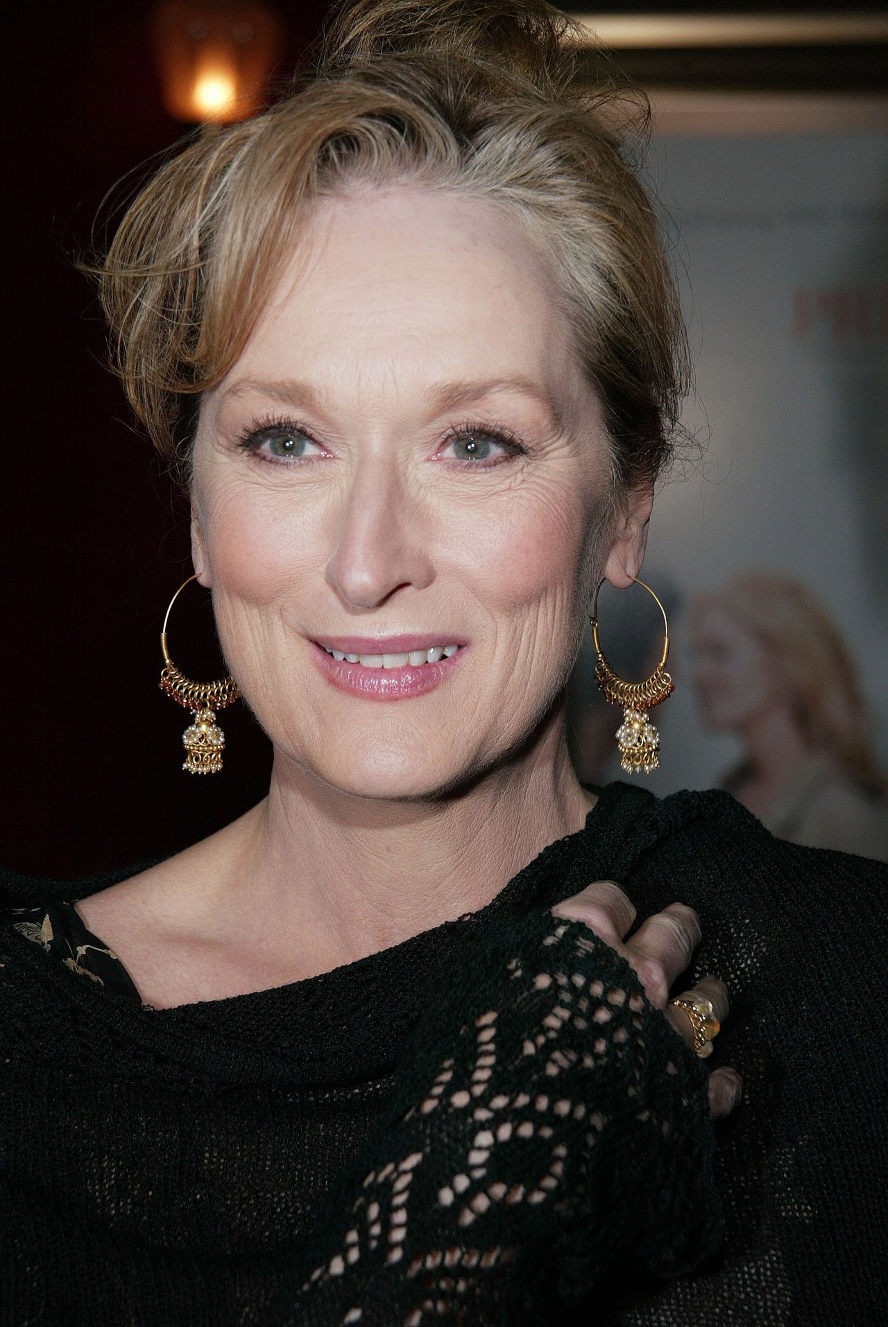 Meryl Streep during the Universal premiere for Prime