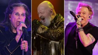 Ozzy Osbourne, Rob Halford and Axl Rose