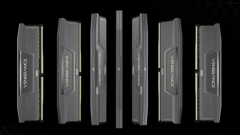 Corsair Vengeance DDR5 RAM sticks shown on a black background