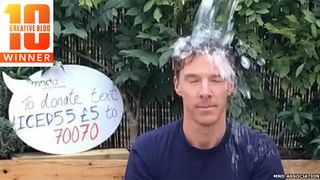 Benedict Cumberbatch in the Ice Bucket Challenge