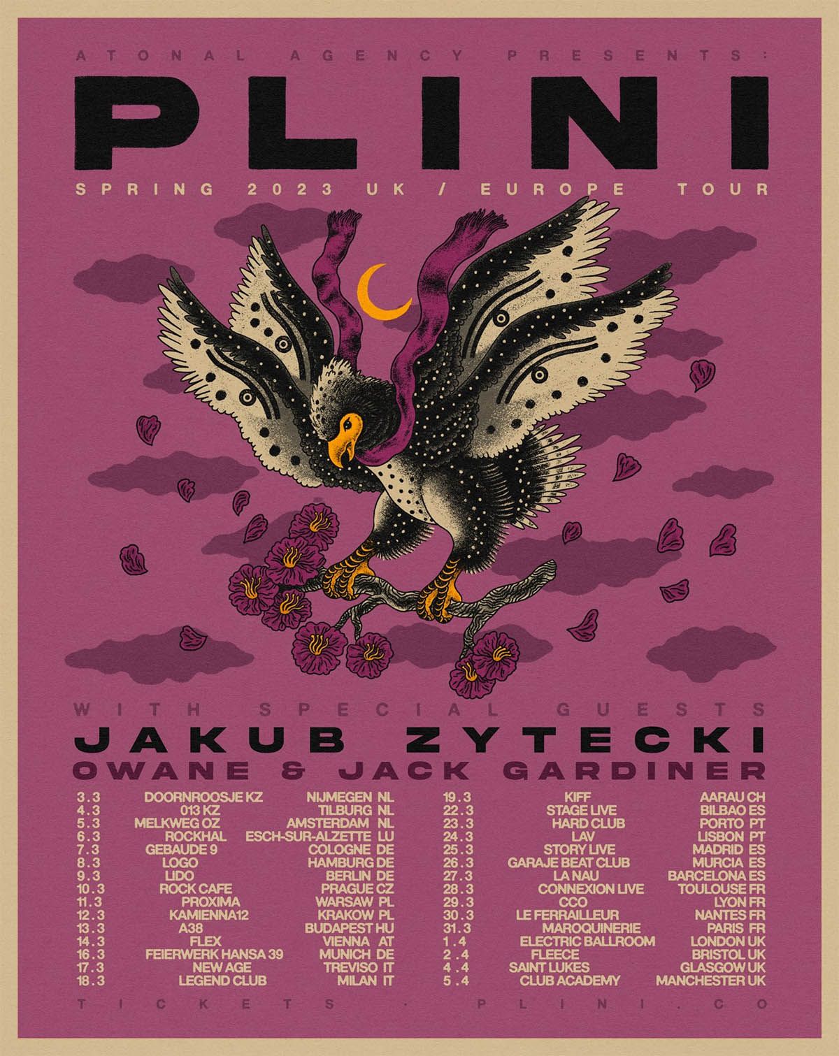 plini tour lineup