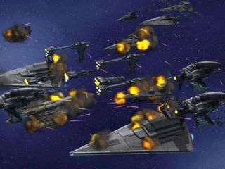 Many of the favorite capital ships from the films make an appearance in Empire at War.