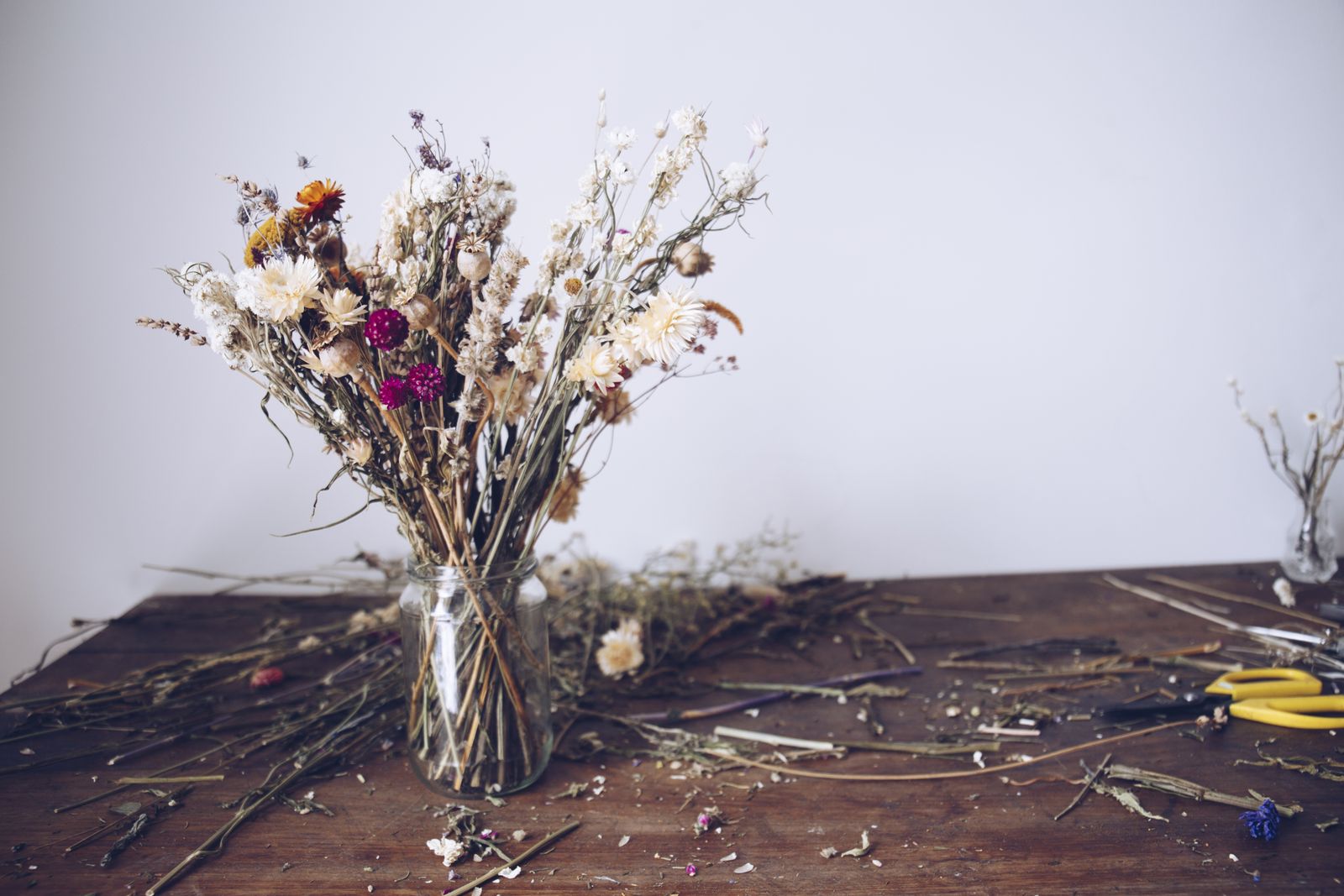 Florist Angela Maynard on dried flowers care and styling | Livingetc