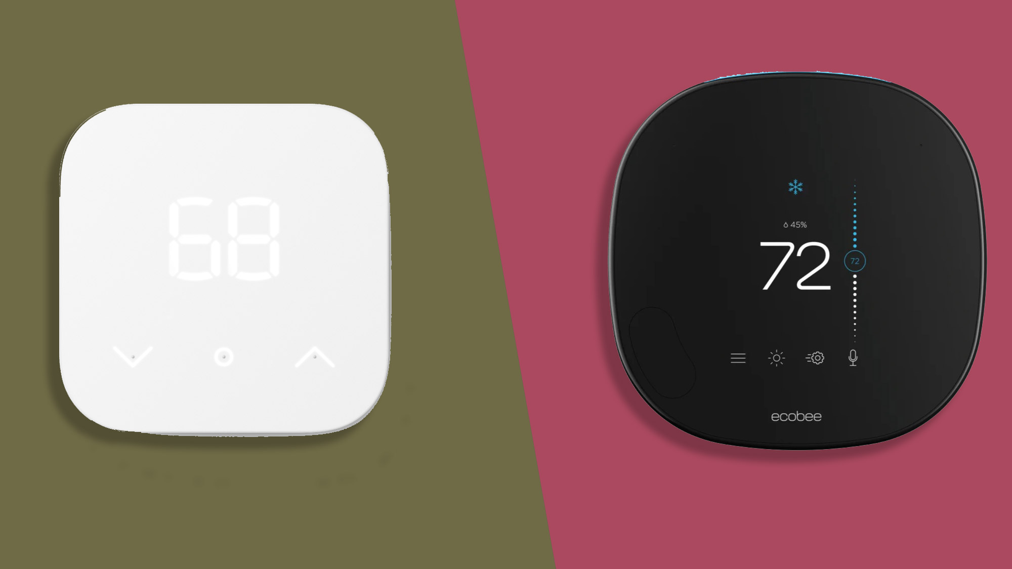 ecobee Black Smart Thermostat with Wi-Fi Compatibility in the Smart  Thermostats department at Lowes.com