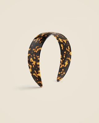 Wide Tortoise Shell Headband