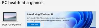 windows 11 pc health check