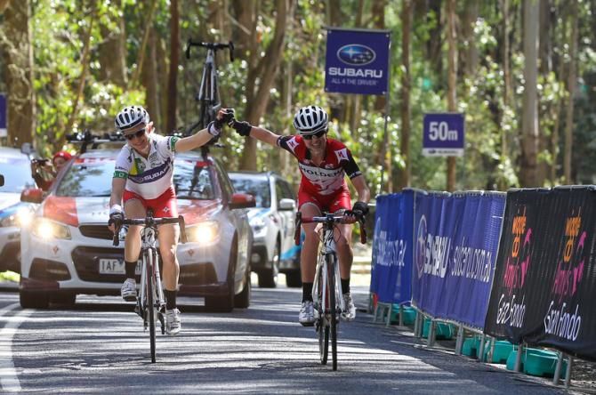 Ellen Skerritt wins the inaugural Amy's Otway Classic