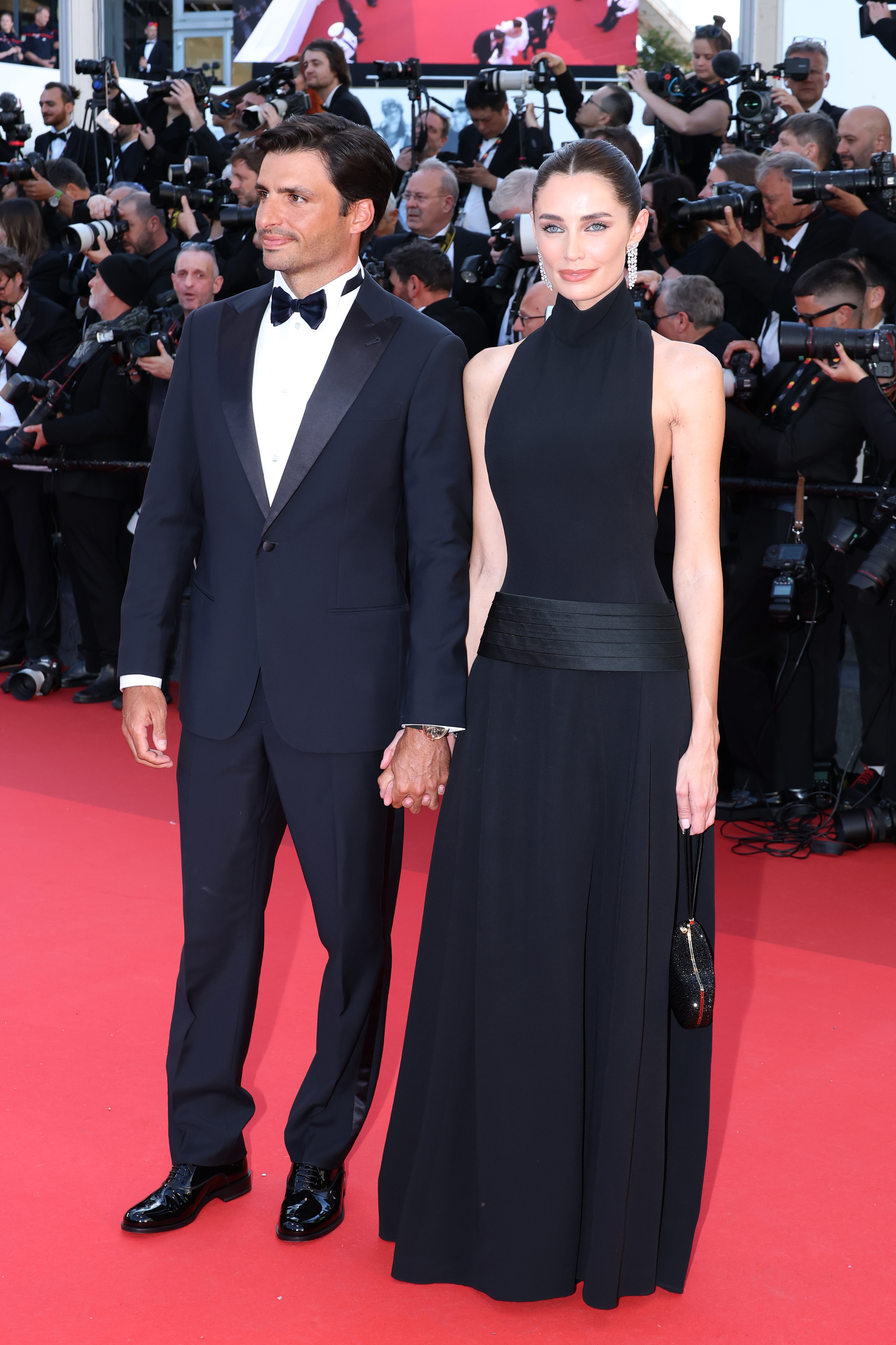 Rebecca Donaldson wore a black dress to the 2026 Cannes Film Festival