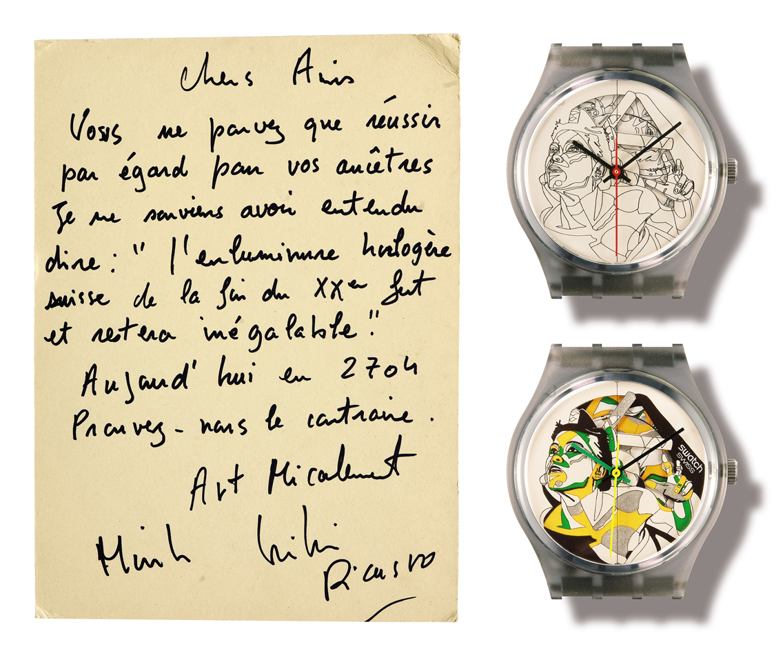 A letter from artist Kiki Picasso