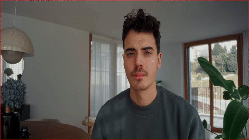 Video of Piero Gianni being 'desqueezed' to show affects of anamorphic lens 