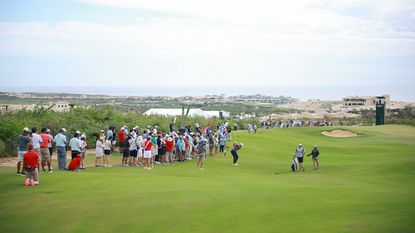 A general view of the 13th view at El Cardonal at Diamante - host of the PGA Tour's World Wide Technology Championship