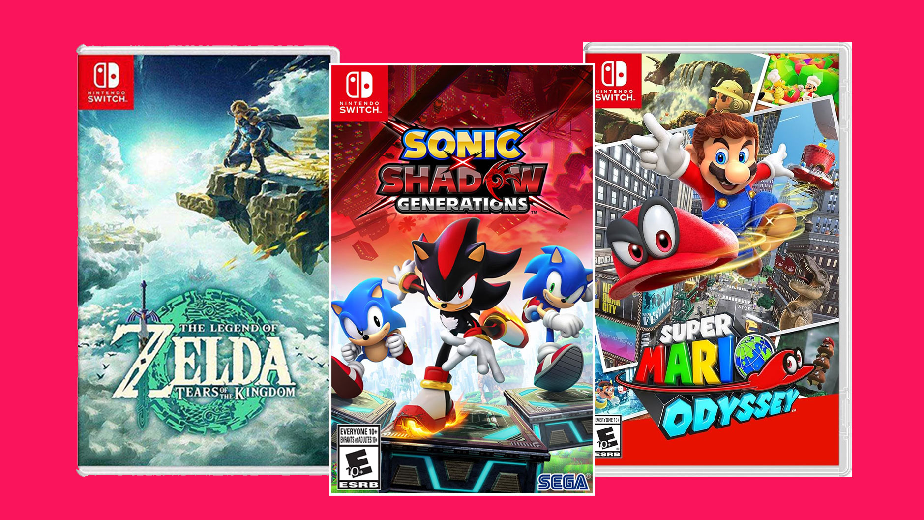 Nintendo switch games three