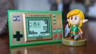 Zelda Game And Watch With Amiibo Links Awakening