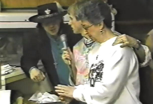 Stevie Ray Vaughan Gets Lunch from His Mother | Guitar World