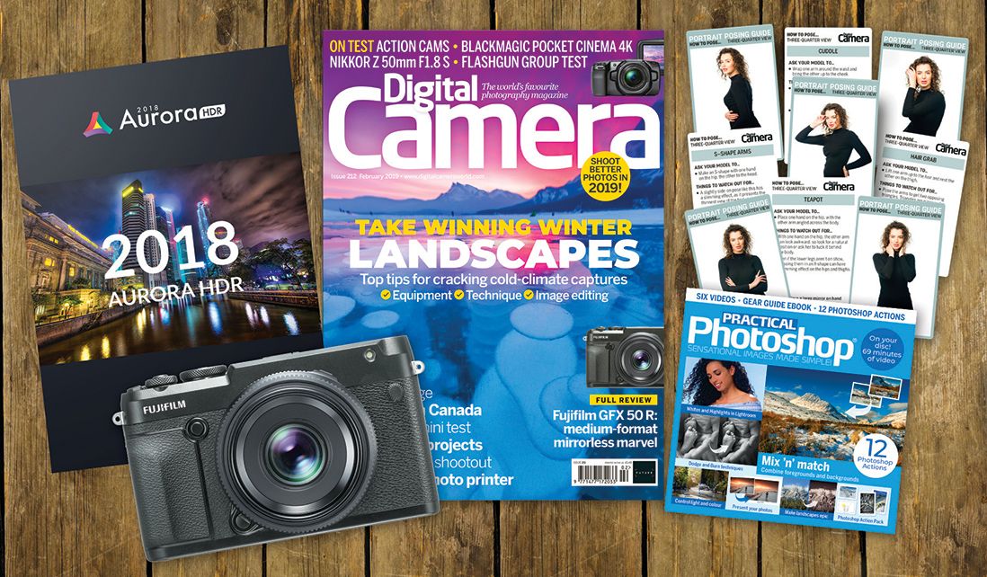 The February 2019 issue of Digital Camera comes with 12 fabulous free gifts 