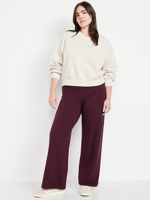 High-Waisted Fashion Wide-Leg Leggings