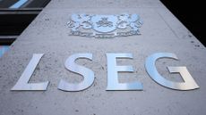 LSEG in large silver letters on building pillar