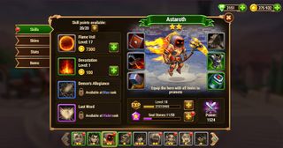 Character progression in Hero Wars: Dominion Era