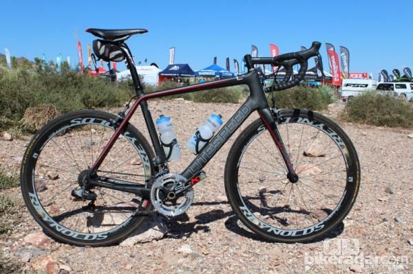 This is the personal Li2 bike of Litespeed&rsquo;s Ryan Barrett