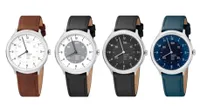 Mondaine Helvetica Regular is a stylish hybrid watch with a two-year battery life