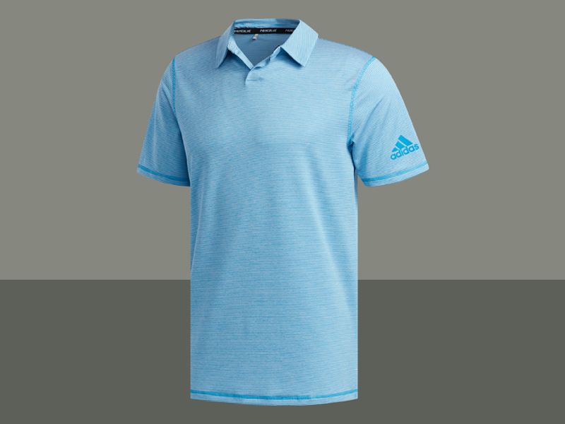 Adidas Primeblue Striped Polo