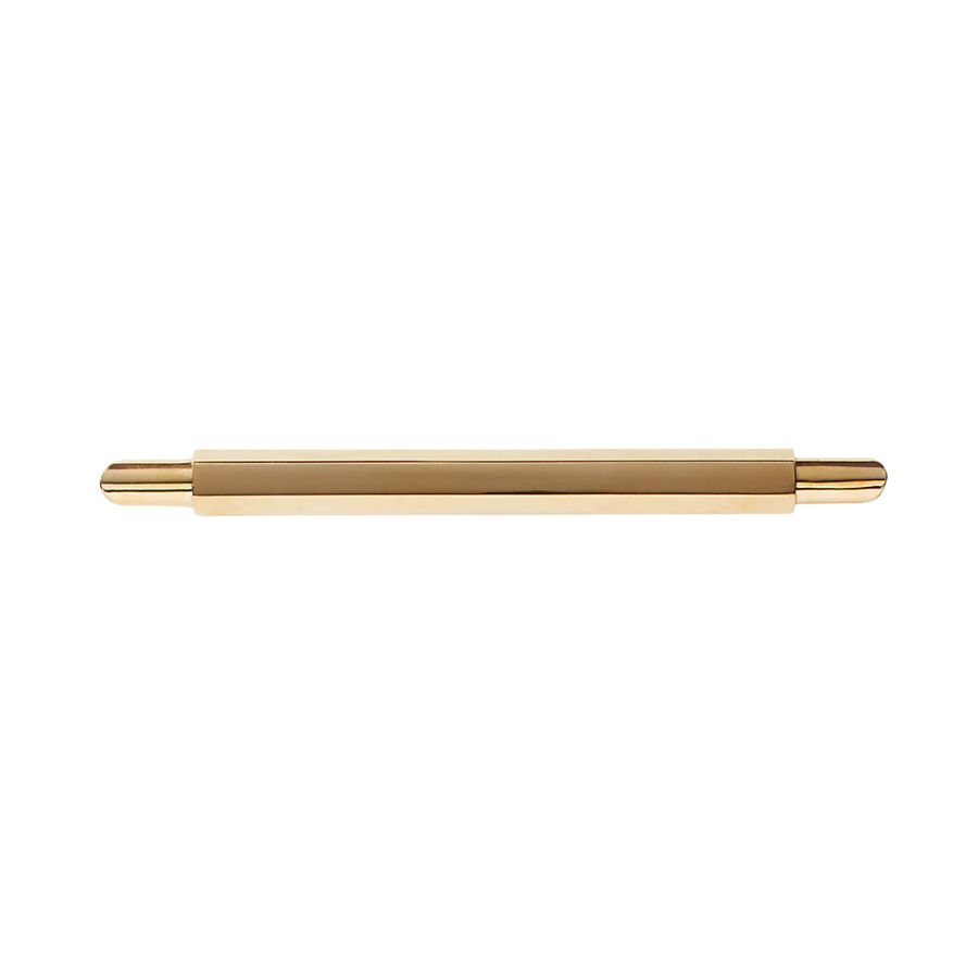Unlacquered brass handles