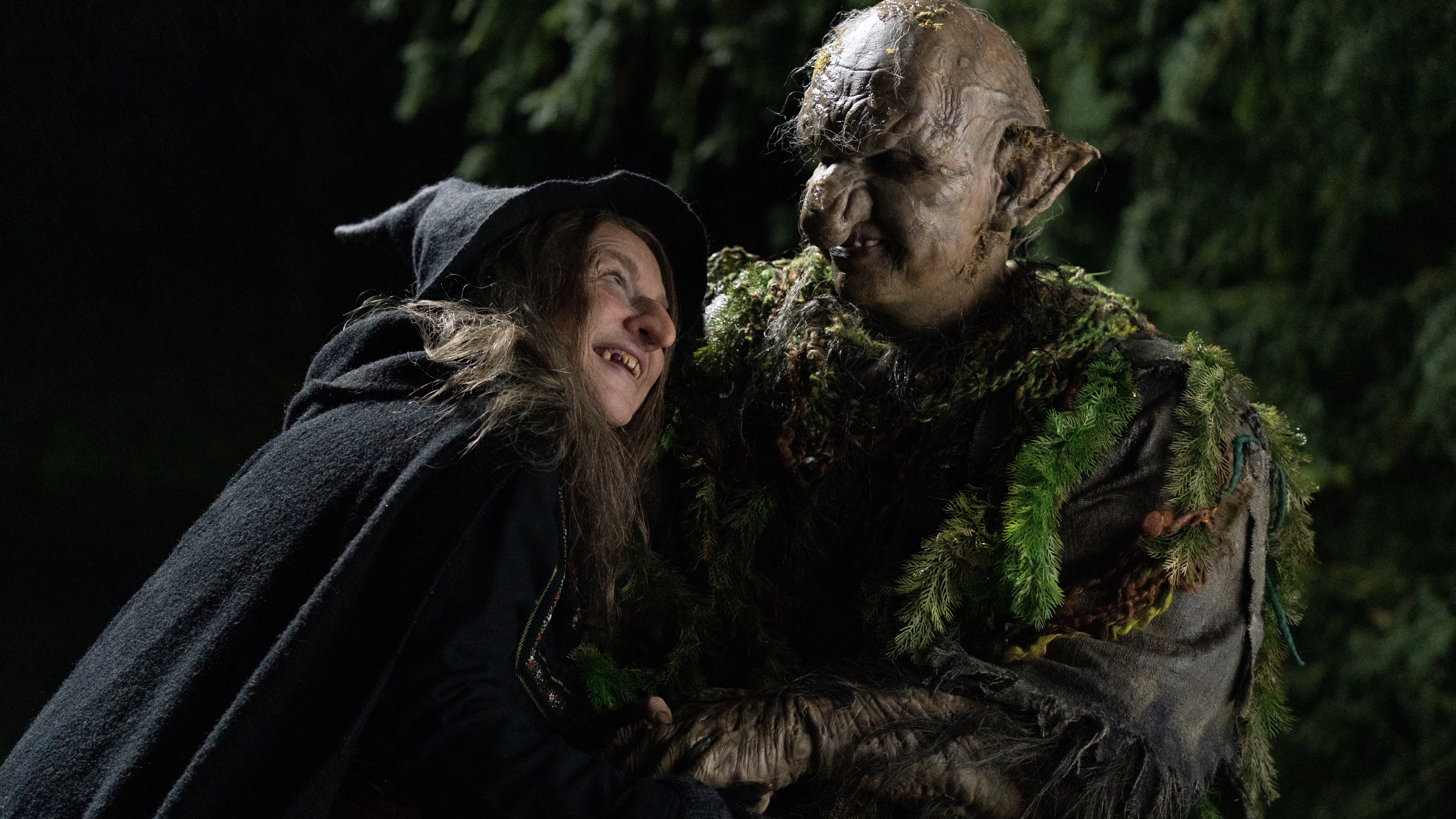 Sheridan Smith and David Walliams in Hansel & Gretel: After Ever After